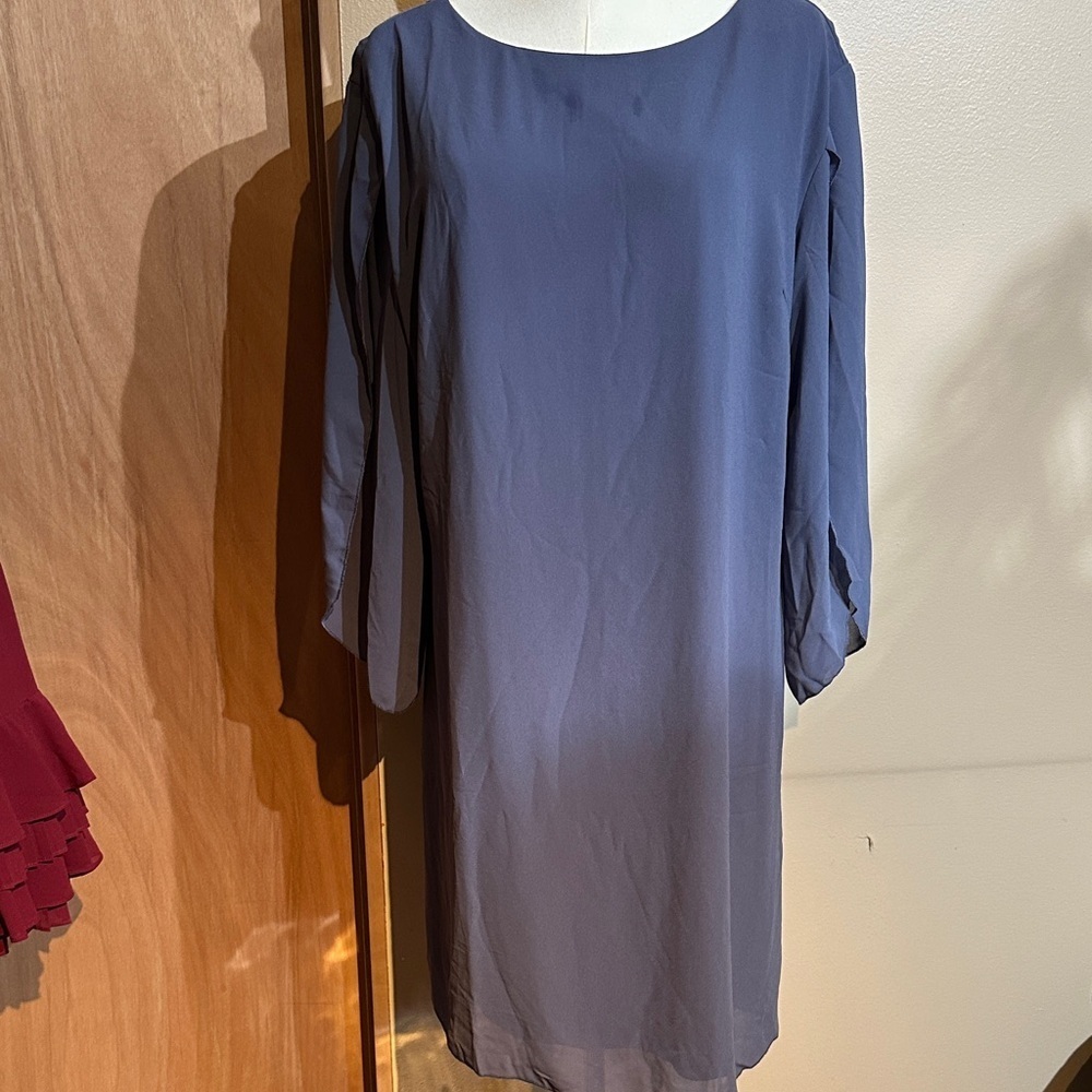 Grace Karin Long Sleeve Dress in Blue